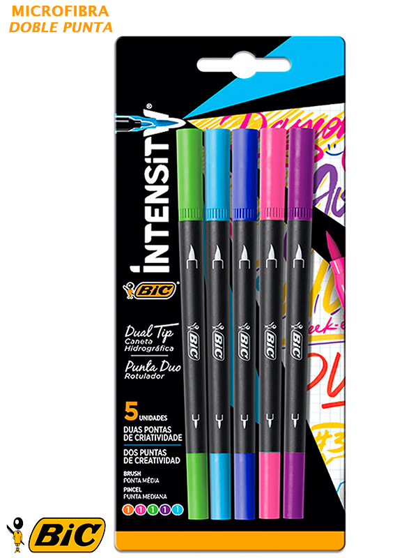 Pack de 6 Marcadores Highlighters Grip Bic Multicolor · BIC · El Corte  Inglés